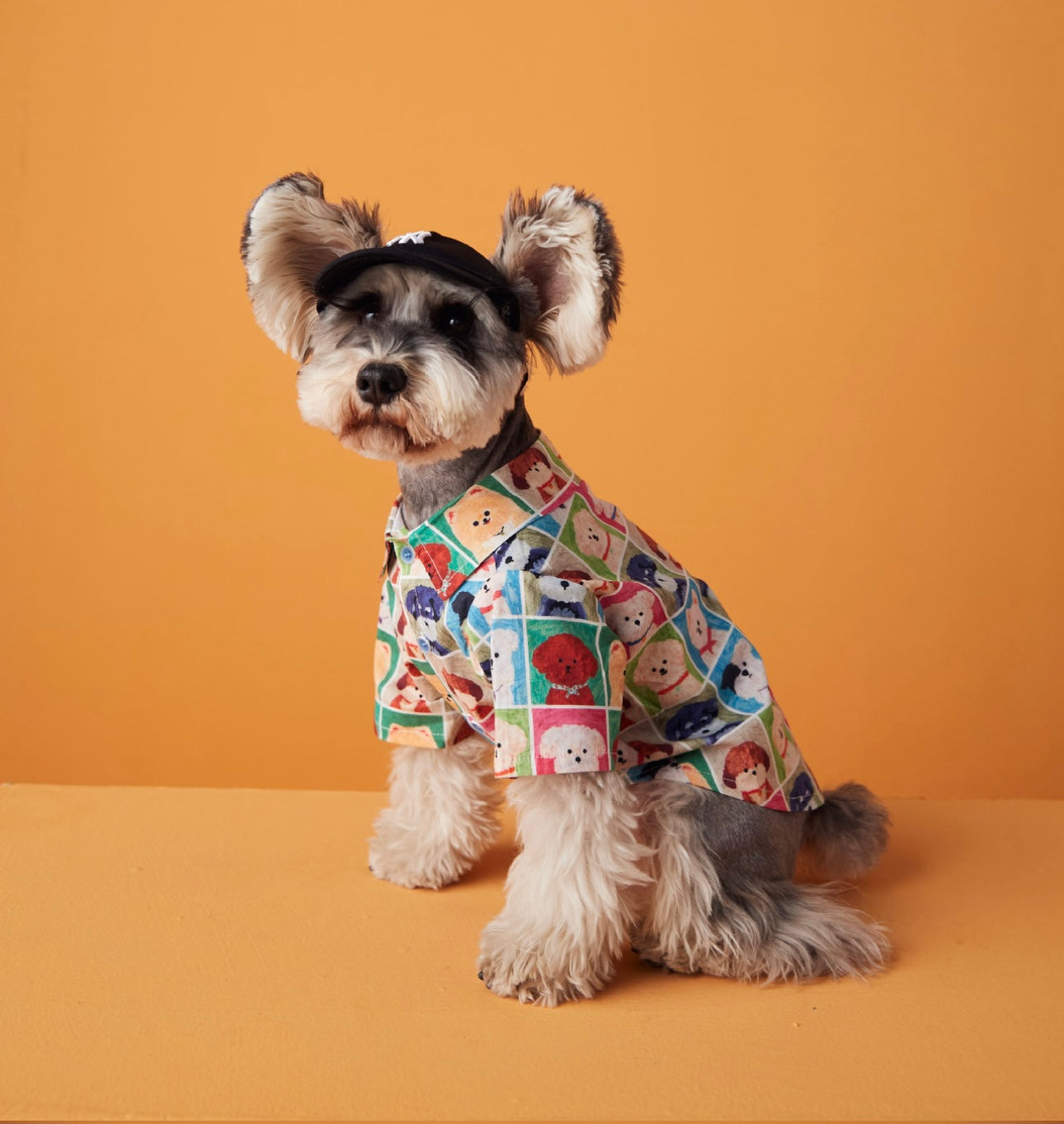 〜11kgまで|犬服|わんちゃんxチェック柄シャツ