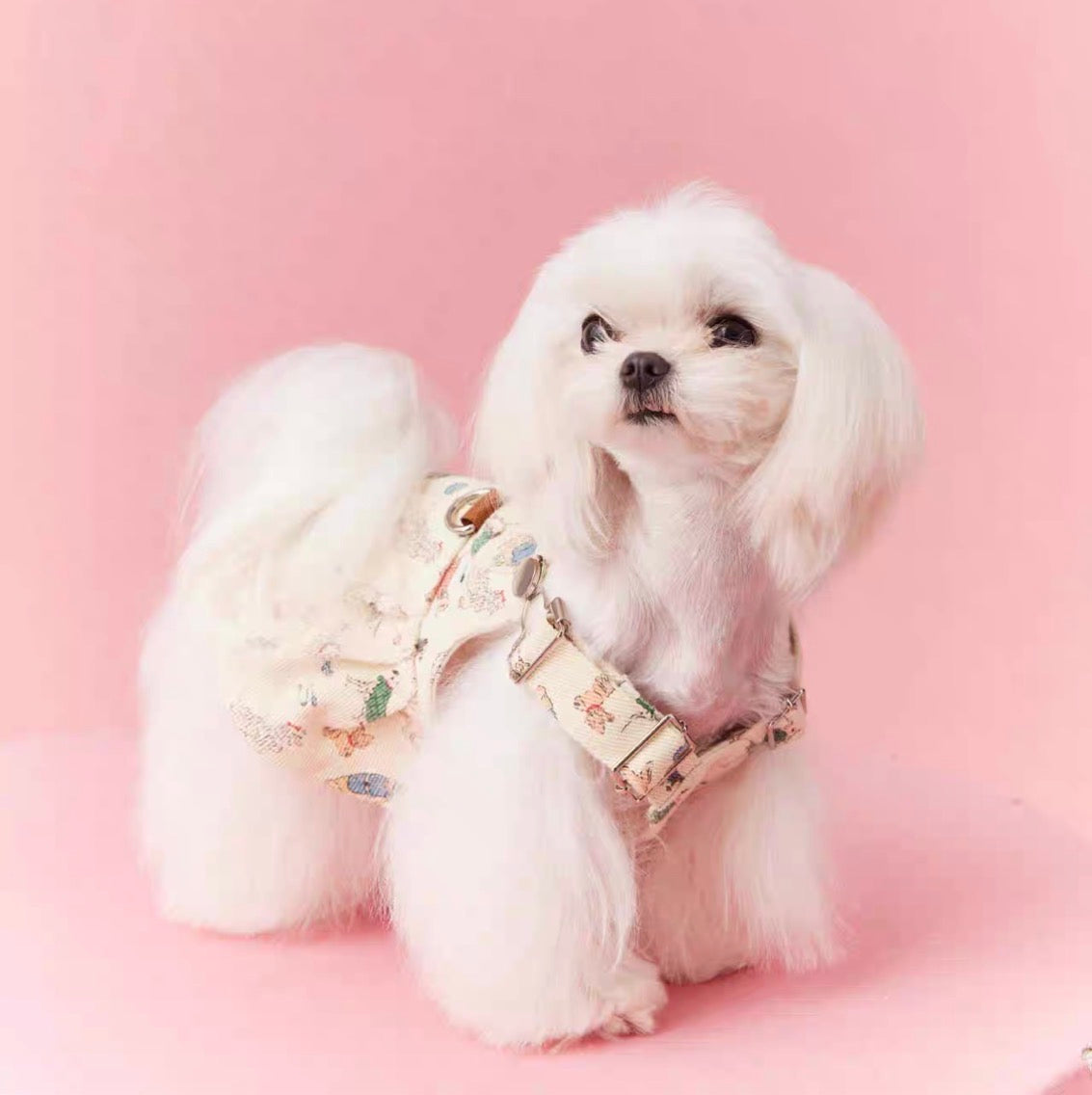 〜11kgまで|犬服|ワンちゃん柄サロペットスカート