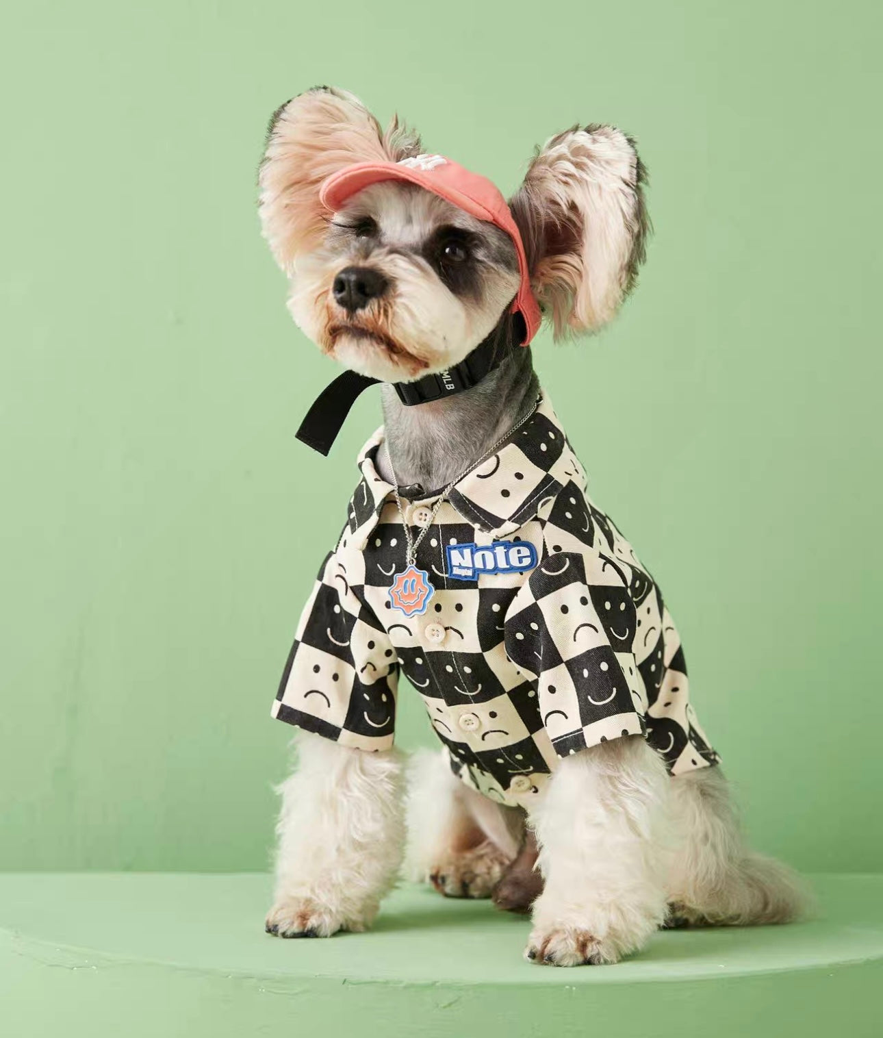 〜11kgまで|犬服|カッコイイ男の子チェック柄シャツ