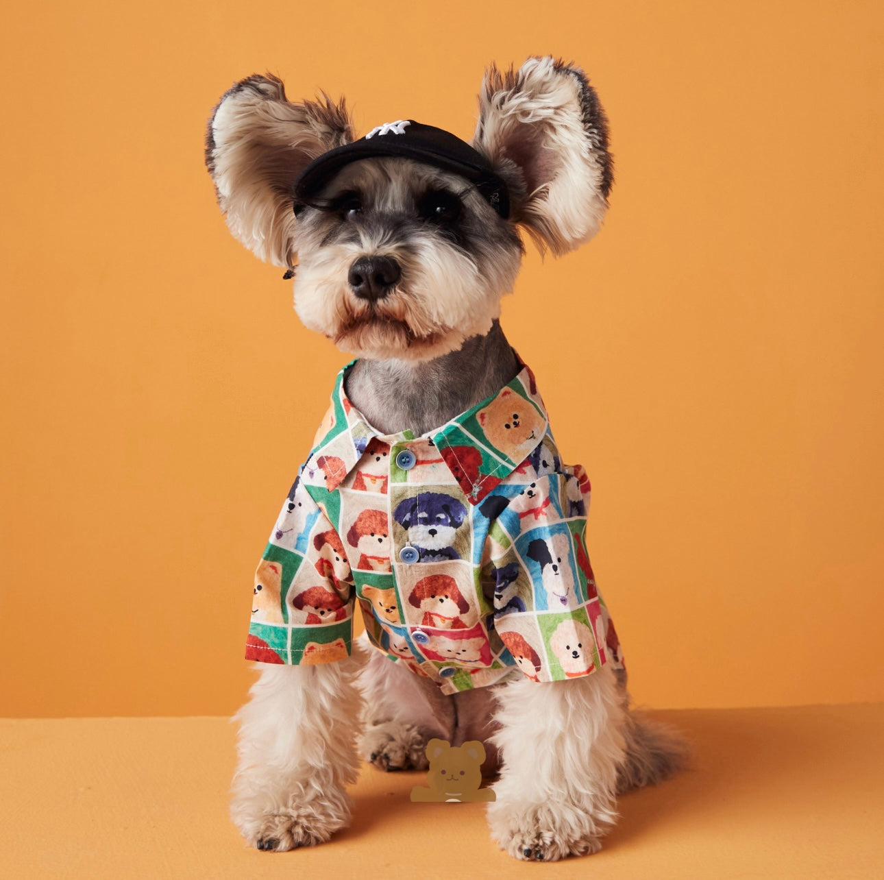 〜11kgまで|犬服|わんちゃんxチェック柄シャツ