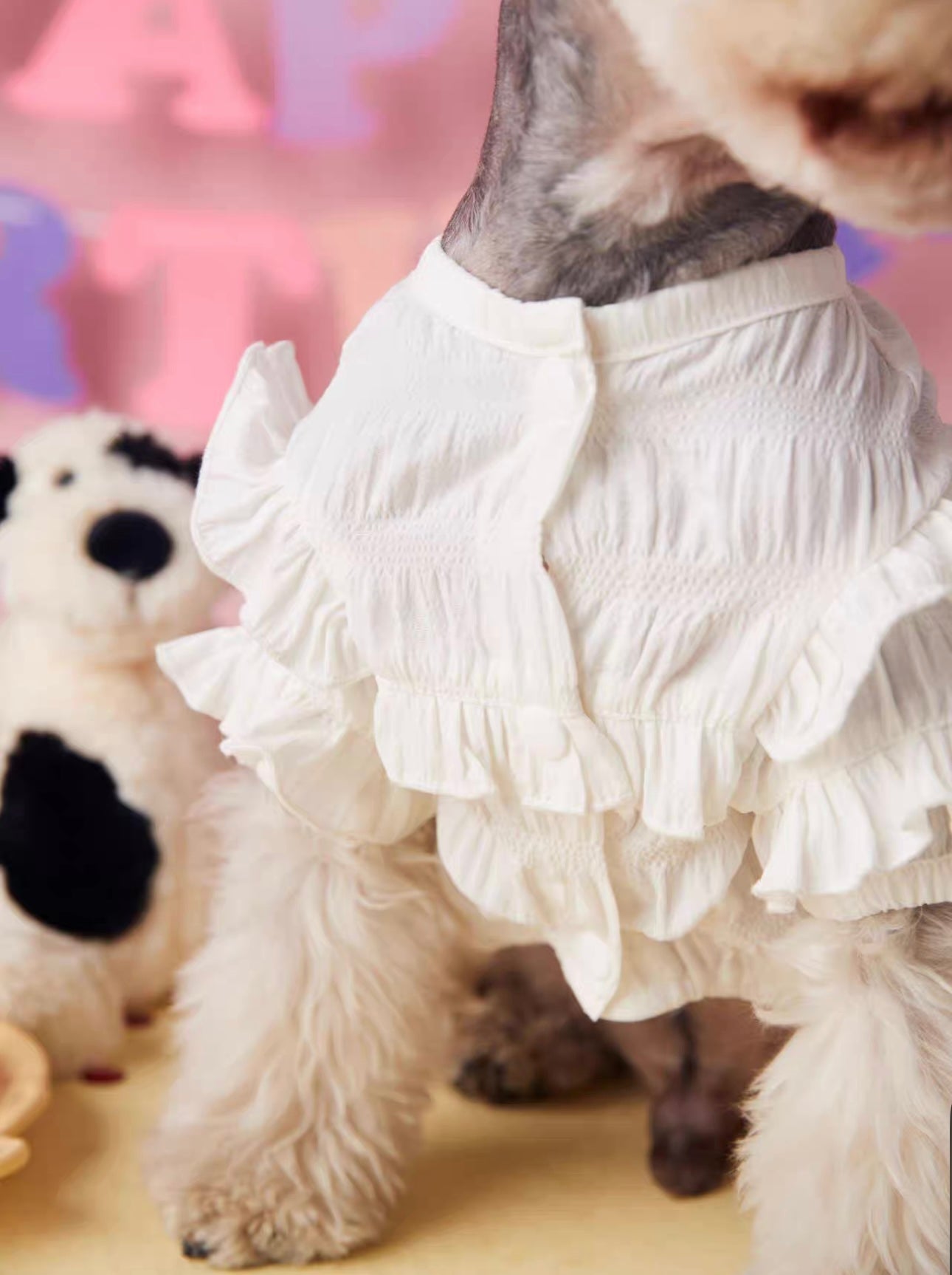 〜11kgまで|犬服|プリンセス風フリルワンピース