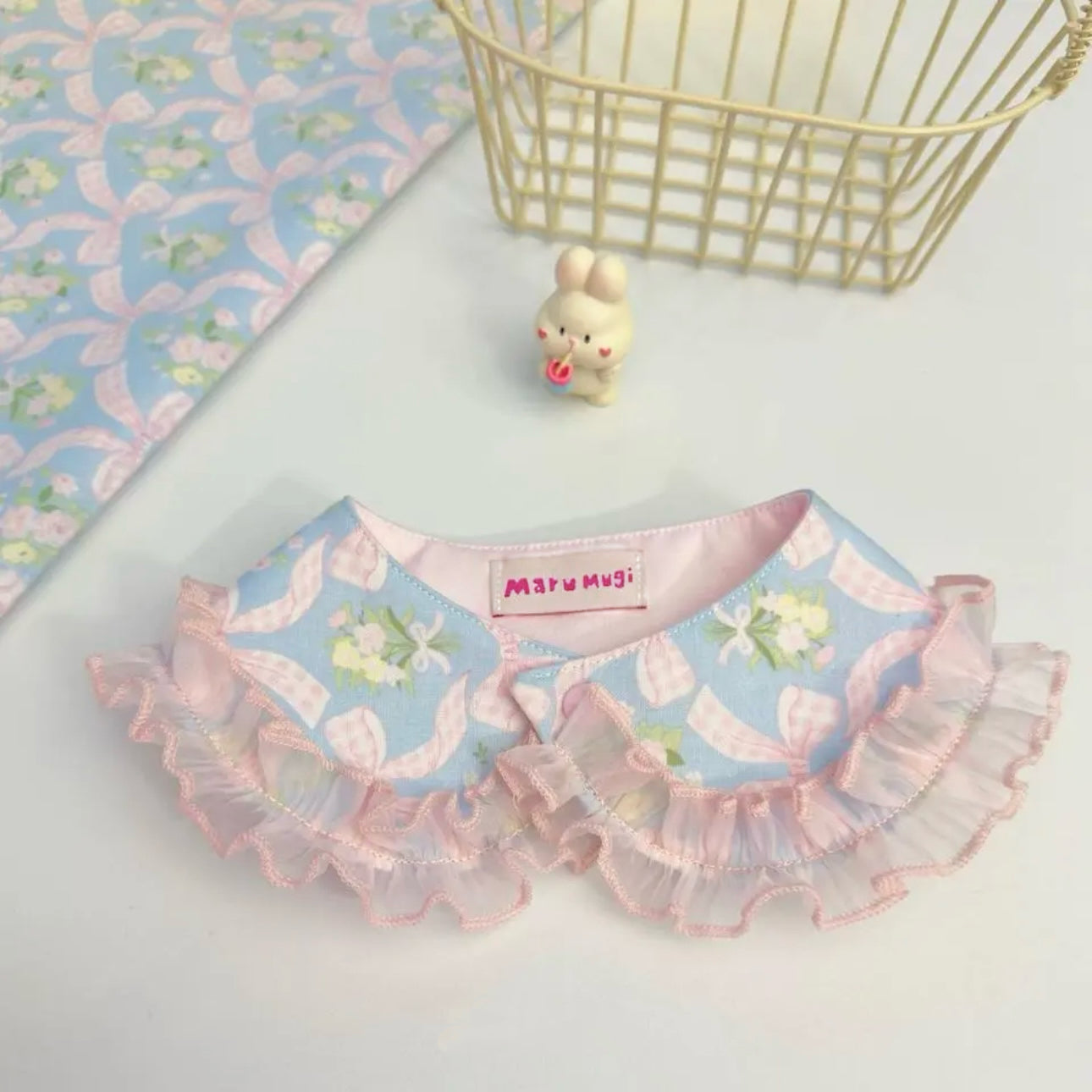 【夏🌷セール♪12%OFF】⭐︎BLUEつけ襟⭐︎犬猫用つけ襟 犬スタイ 犬猫用スタイ ペットスタイ よだれかけ ビブ