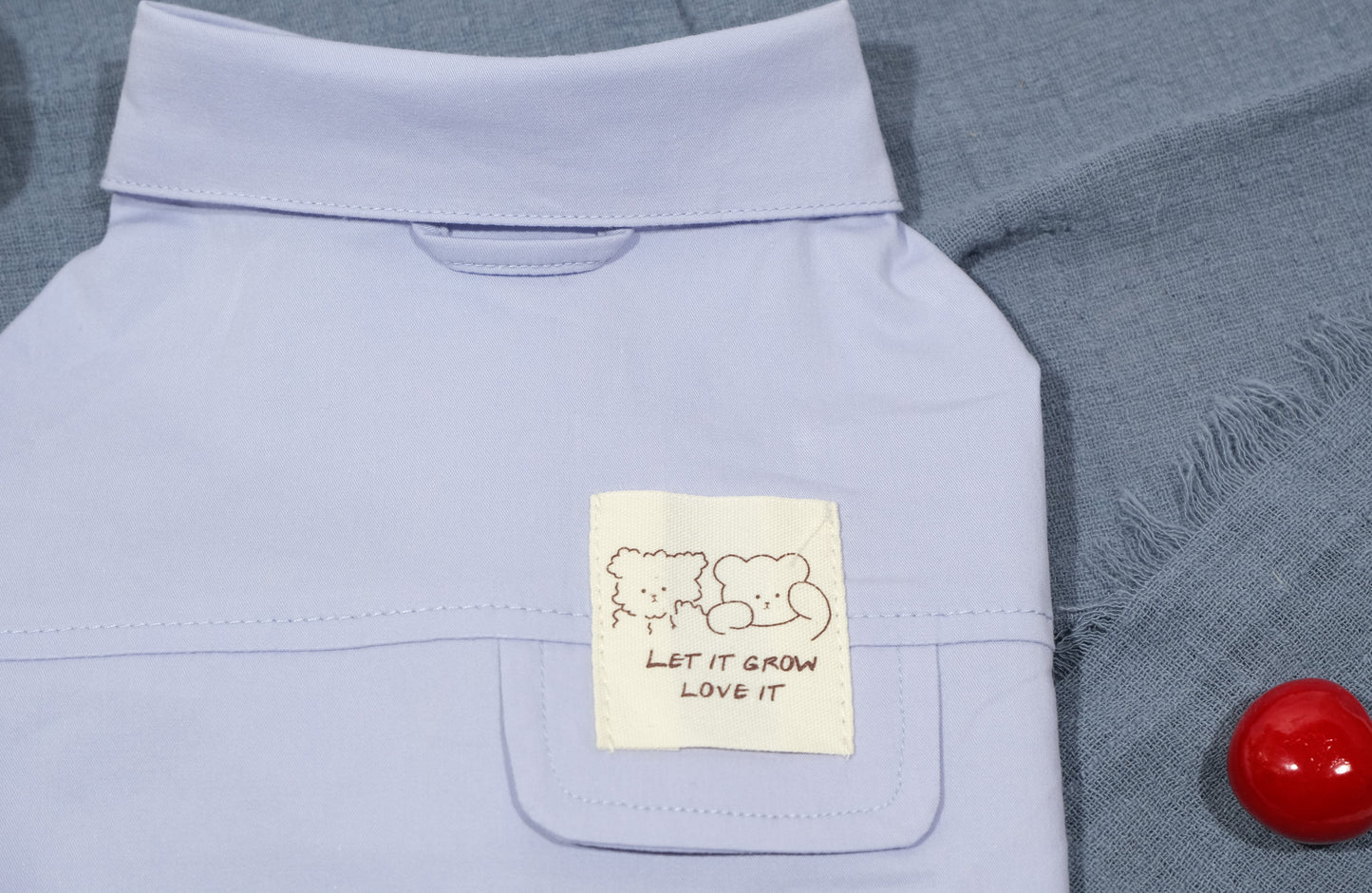 〜7.5kgまで犬服|紳士ワイシャツ フリルブラウス