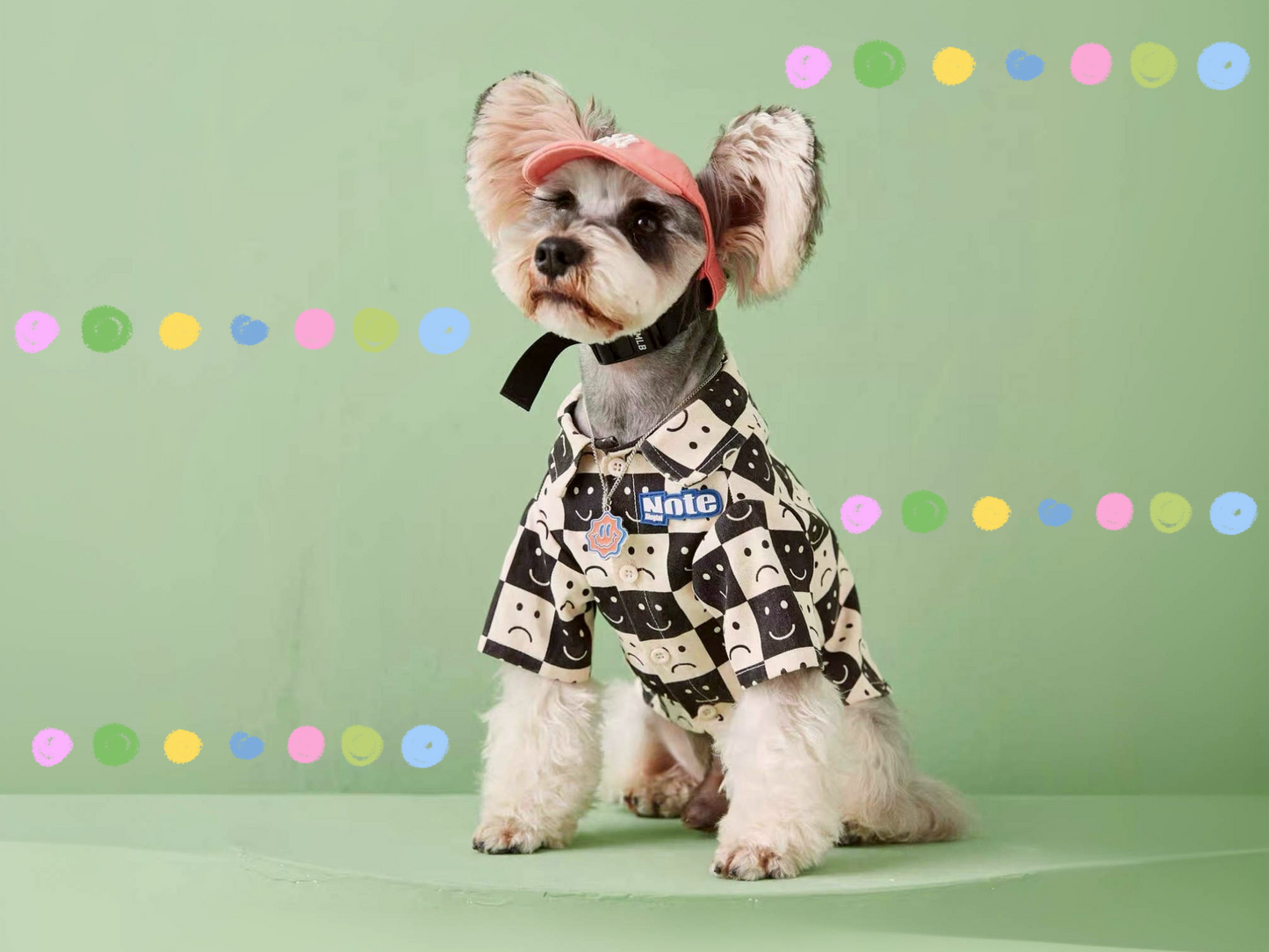〜11kgまで|犬服|カッコイイ男の子チェック柄シャツ