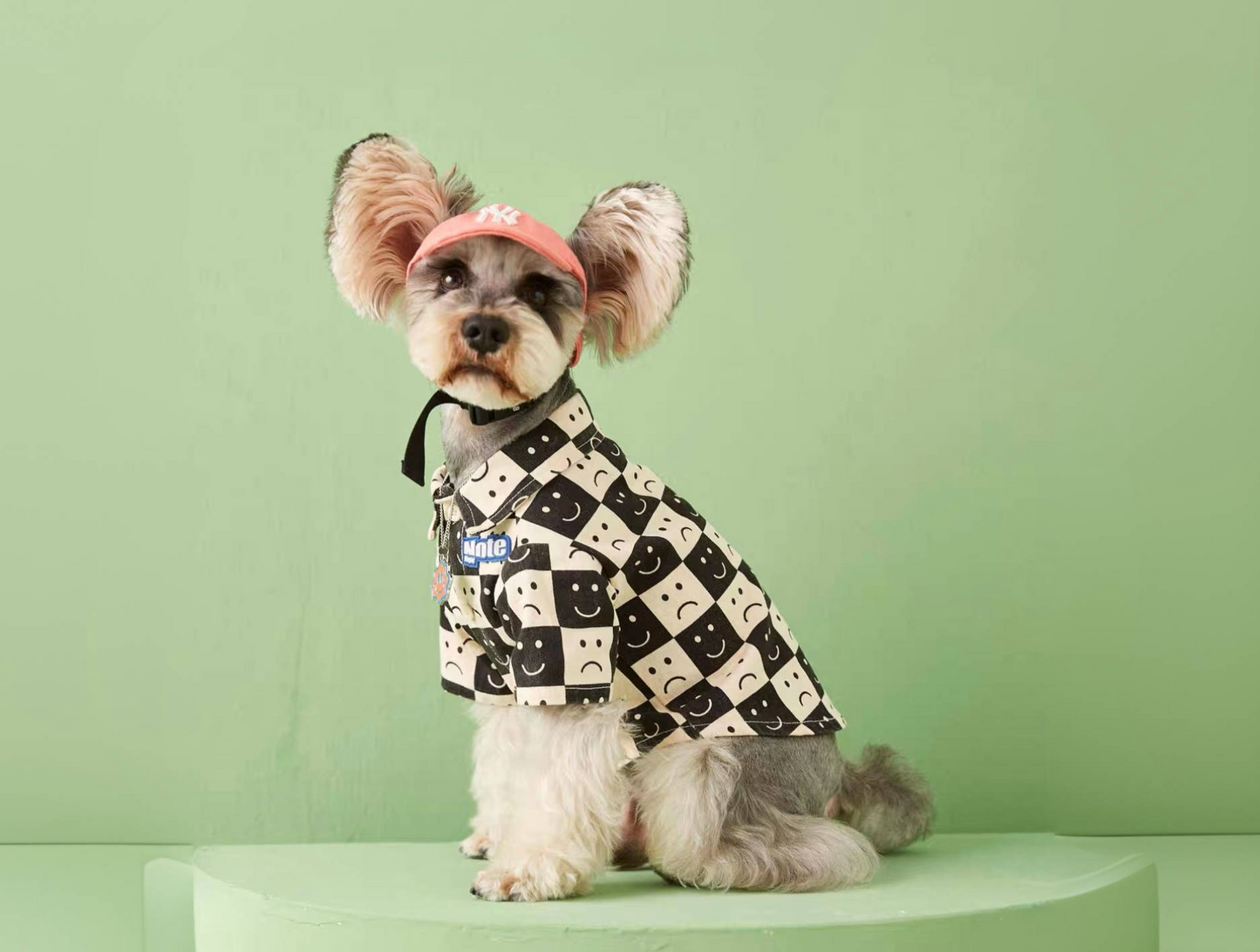 〜11kgまで|犬服|カッコイイ男の子チェック柄シャツ
