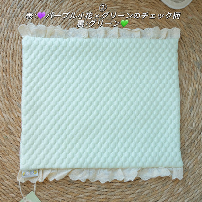 <新作> cool item🧊 わんちゃん🐶ねこちゃん🐱用「2way接触冷感カフェマット」夏アイテム 韓国生地 涼感アイテム ハンドメイド 接触冷感