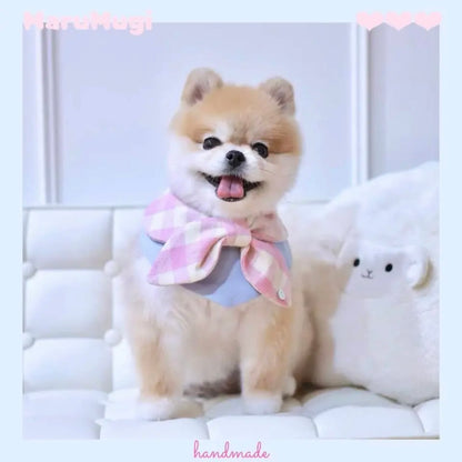 【夏🧊セール♪12％OFF】 犬猫用ビブ♡わんちゃんねこちゃんバンダナ｜犬用バンダナ｜猫バンダナ｜猫スタイ｜犬スタイ｜よだれかけ