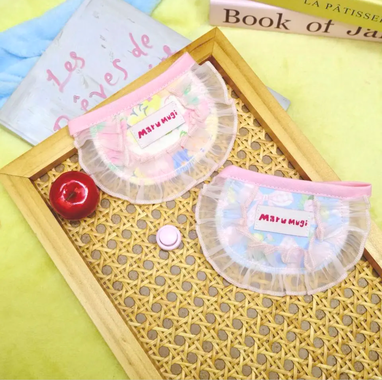 【夏🍉セール♪12％OFF】 ⭐︎PINKスタイ⭐︎犬猫用スタイ　ペットスタイ　よだれかけ　ビブ