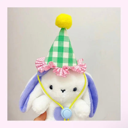 【犬用｜猫用party hat🎉】現品限り 即発 パーティーハット　誕生日グッズ　誕生日準備　帽子　ペット　クラウン　犬　わんこ　猫　うさぎ　わんちゃん
