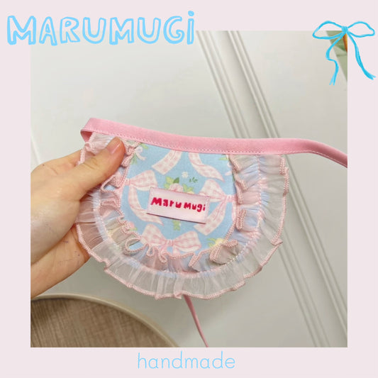 【夏🧊セール♪12％OFF】⭐︎BLUEスタイ⭐︎犬猫用スタイ　ペットスタイ　よだれかけ　ビブ