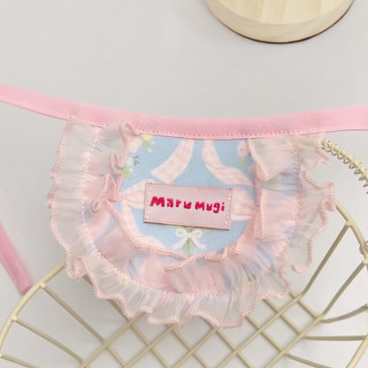 【夏🧊セール♪12％OFF】⭐︎BLUEスタイ⭐︎犬猫用スタイ　ペットスタイ　よだれかけ　ビブ