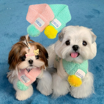 【予約販売】モヘアマフラー＆帽子