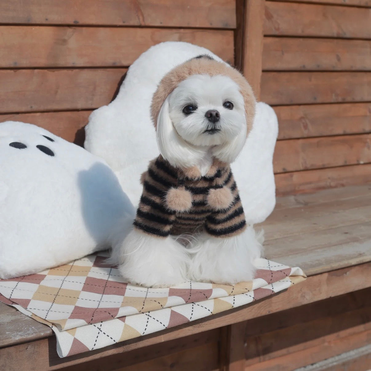 【予約販売】ふわふわボアフードパーカー