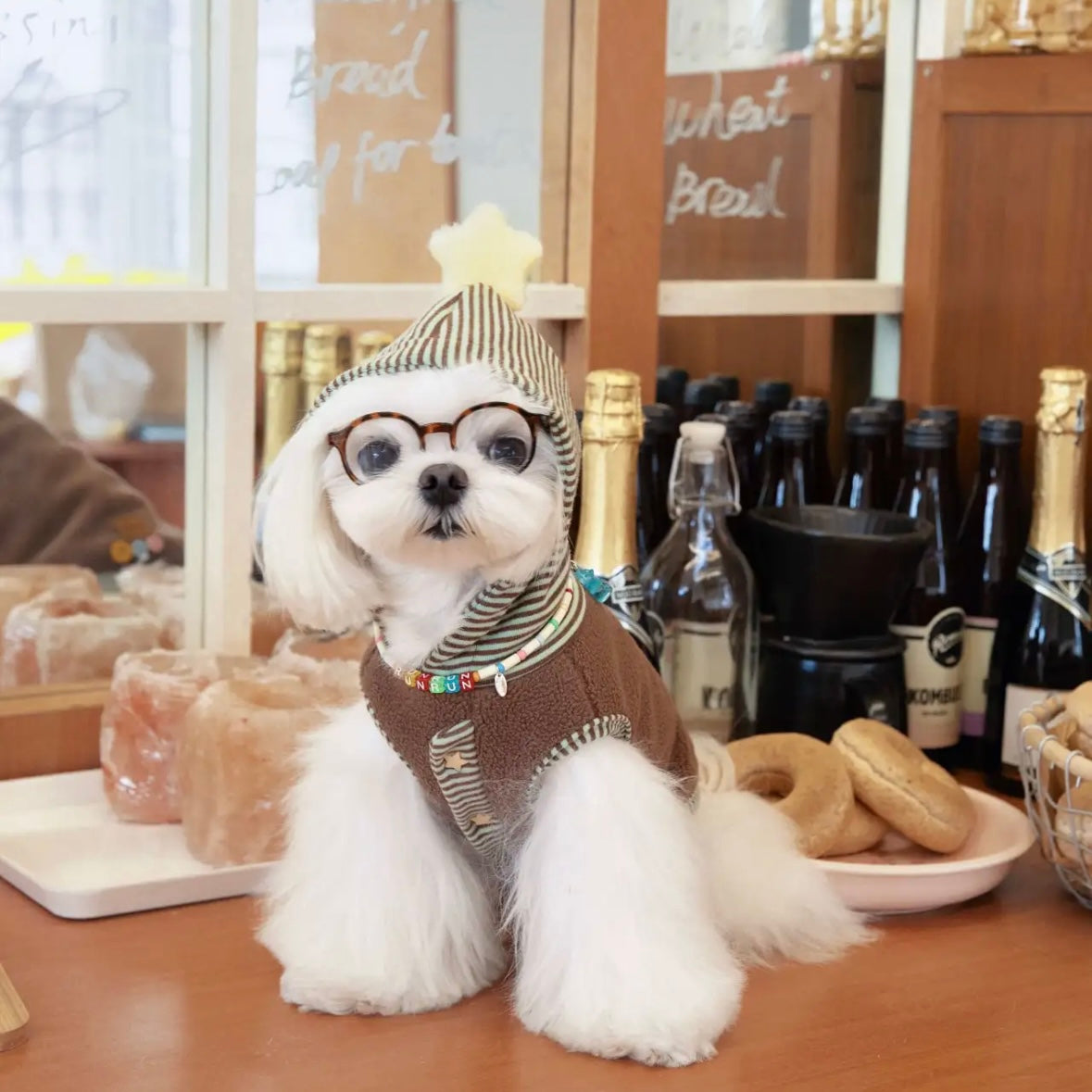 【予約販売】美味しそうなボアフードパーカー