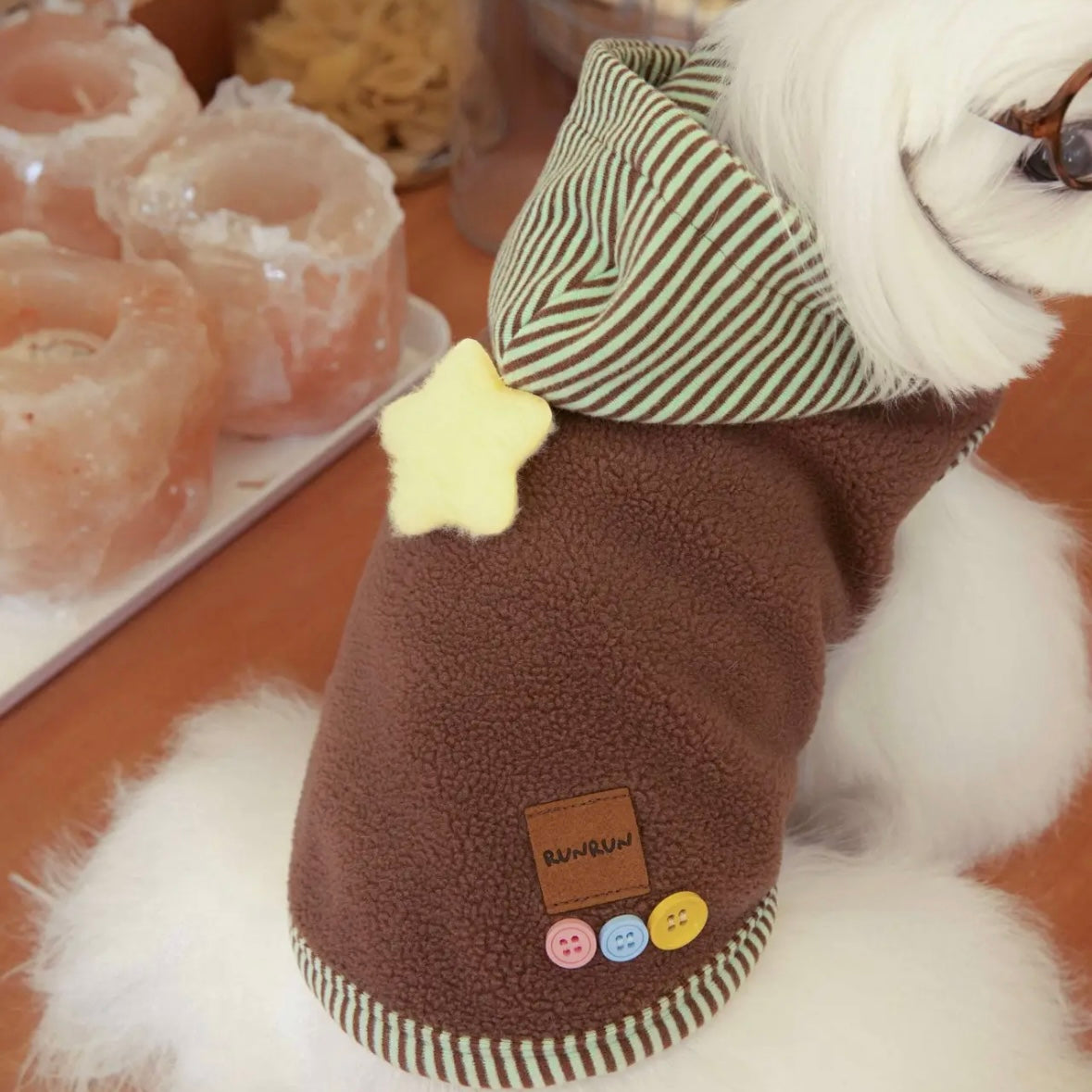 【予約販売】美味しそうなボアフードパーカー