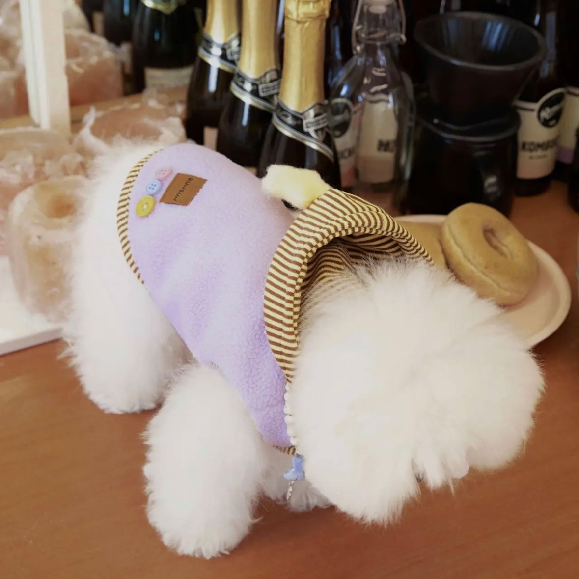 【予約販売】美味しそうなボアフードパーカー