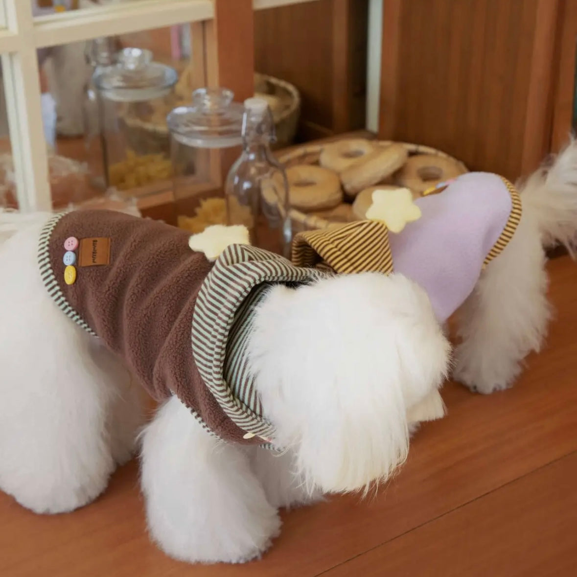 【予約販売】美味しそうなボアフードパーカー