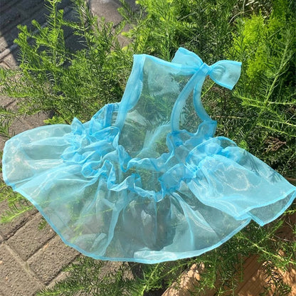 夏の涼しい素材♡キャミソールワンピース